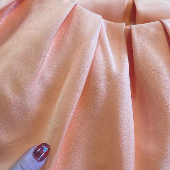 House of CB Strapless Dress in Orange Medium New retails $255 - Picture 8 of 9